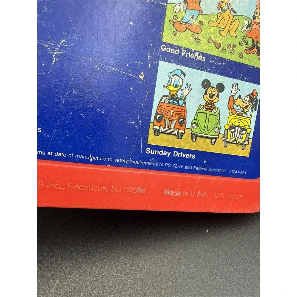 Vintage Child Guidance Mickey Goody Donald Busy Puzzle 1979